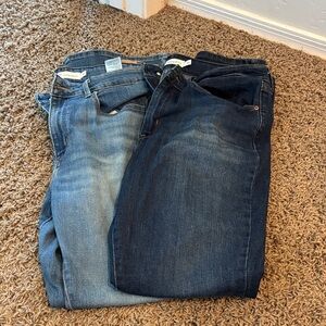 Levi's Signature Denim Jeans - Light and Dark Blue